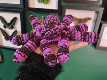 Handmade Crochet Spiders