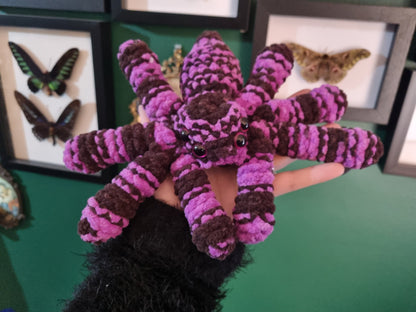 Handmade Crochet Spiders