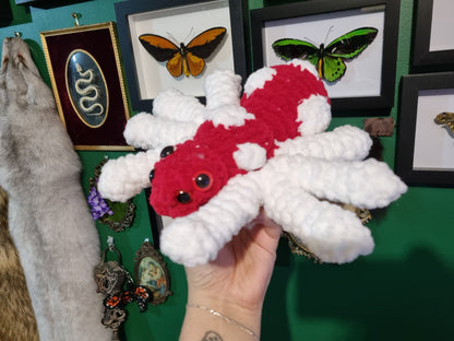 Mooshroom Spider Crochet