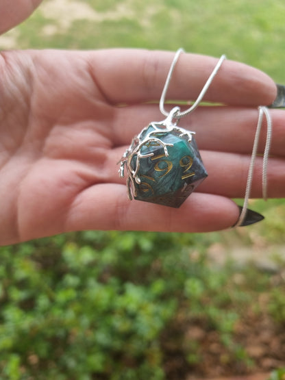 Handmade Dice Necklace