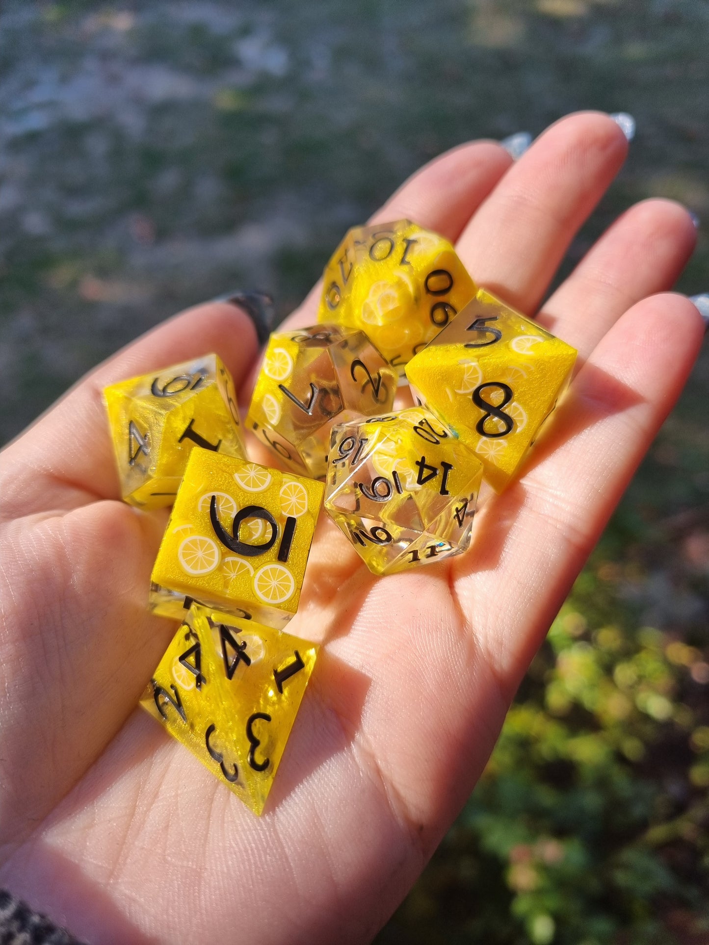 Lemon Luster Dice