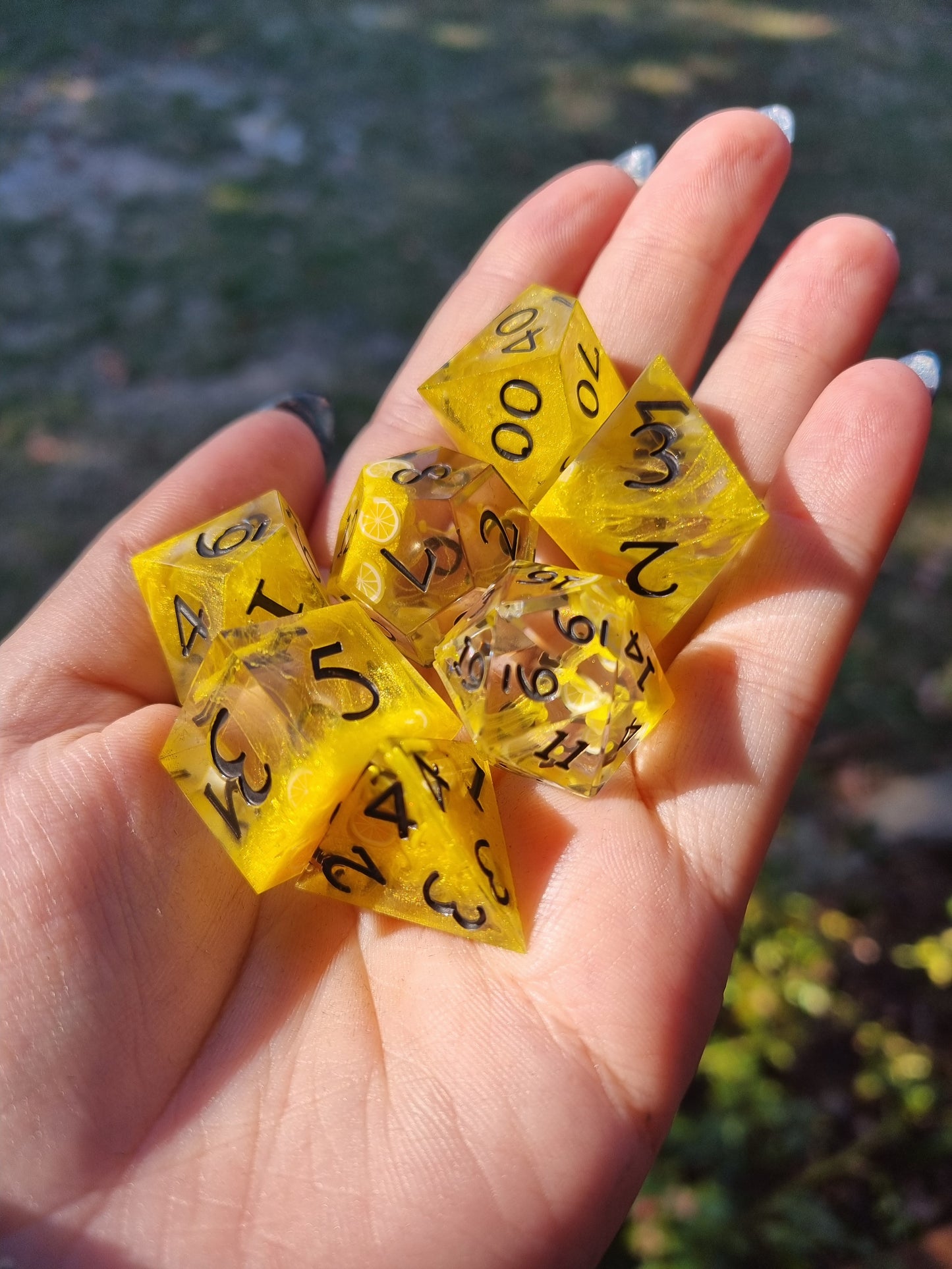 Lemon Luster Dice